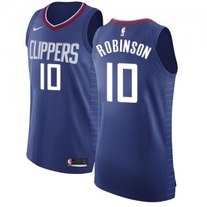 Authentic Women's Jerome Robinson Blue Jersey - #10 Basketball Los Angeles Clippers Icon Edition