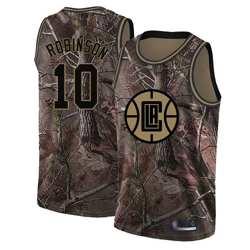 Swingman Women's Jerome Robinson Camo Jersey - #10 Basketball Los Angeles Clippers Realtree Collection