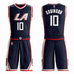 Swingman Youth Jerome Robinson Navy Blue Jersey - #10 Basketball Los Angeles Clippers Suit City Edition