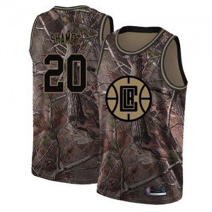 Swingman Youth Landry Shamet Camo Jersey - #20 Basketball Los Angeles Clippers Realtree Collection