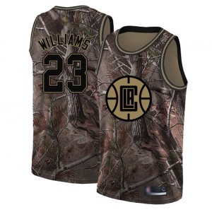Swingman Men's Louis Williams Camo Jersey - #23 Basketball Los Angeles Clippers Realtree Collection